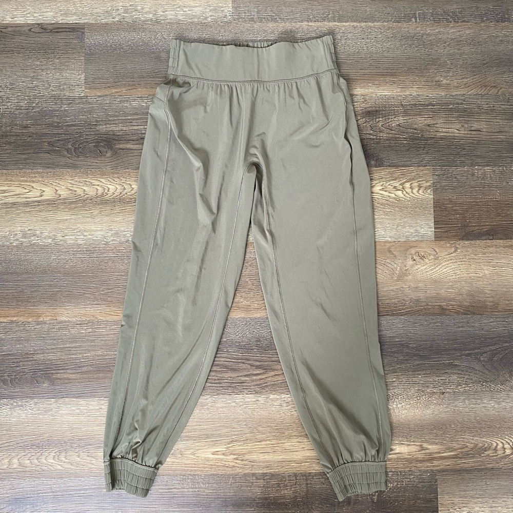 lululemon athletica Olive Green Track Joggers